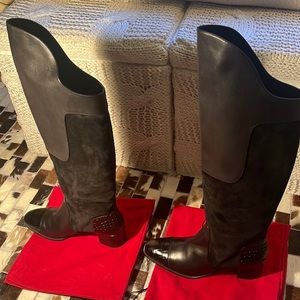 NEVER WORN - Christian Louboutin - Mosaica 55 Boots with box and shoe bags!!